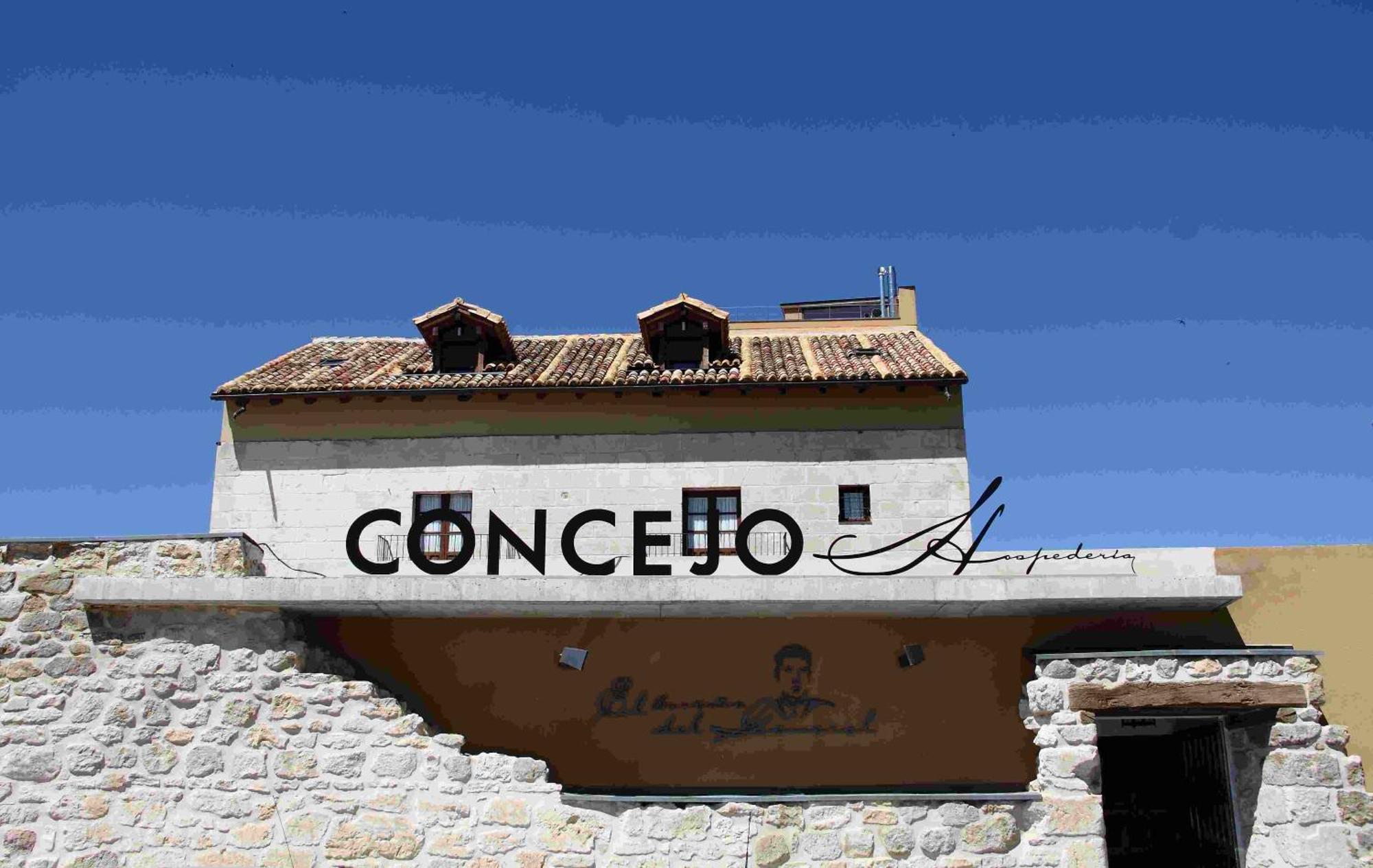 ホテル Concejo Hospederia Valoria la Buena エクステリア 写真